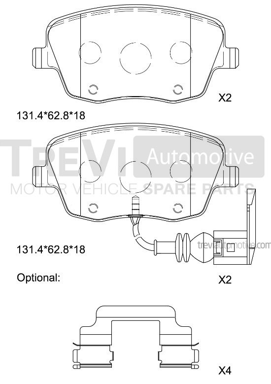 TREVI AUTOMOTIVE PF1095