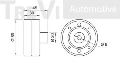 TREVI AUTOMOTIVE TD1446