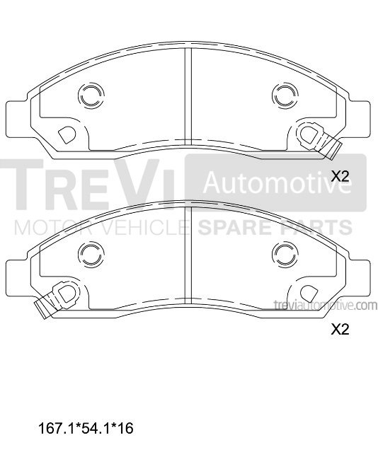 TREVI AUTOMOTIVE PF1272