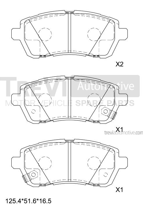 TREVI AUTOMOTIVE PF1484