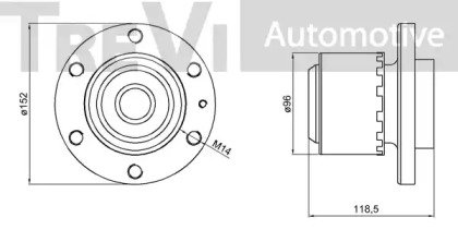 TREVI AUTOMOTIVE WB2249