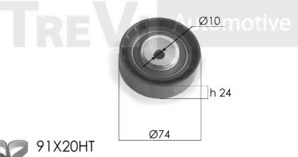 TREVI AUTOMOTIVE KD1164