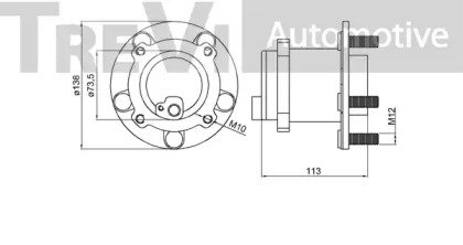 TREVI AUTOMOTIVE WB1030