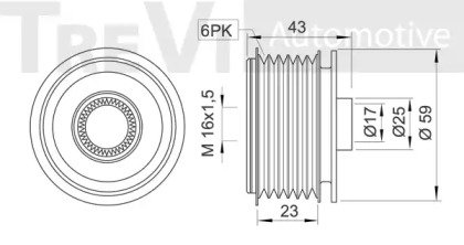 TREVI AUTOMOTIVE AP1165