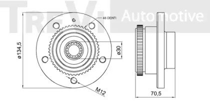 TREVI AUTOMOTIVE WB1527