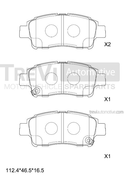 TREVI AUTOMOTIVE PF1074