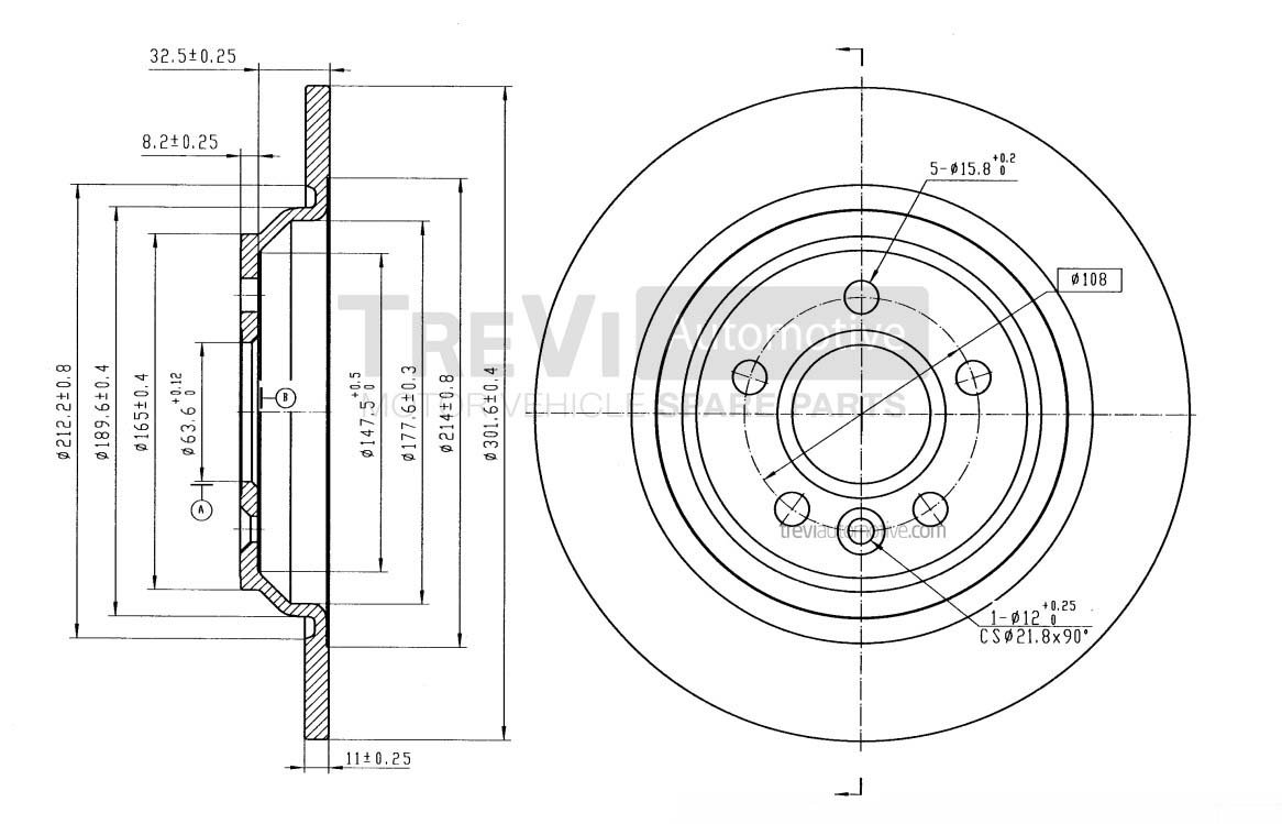 TREVI AUTOMOTIVE BD1079