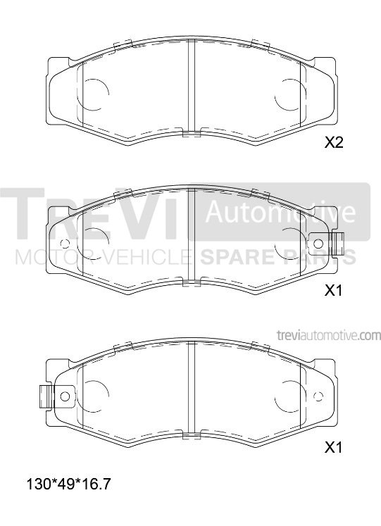 TREVI AUTOMOTIVE PF1352