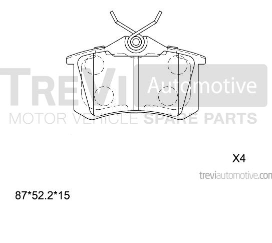 TREVI AUTOMOTIVE PF1544