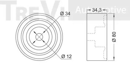 TREVI AUTOMOTIVE TD1681