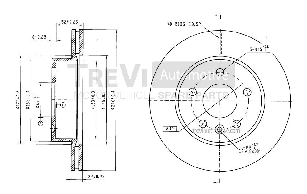 TREVI AUTOMOTIVE BD1114