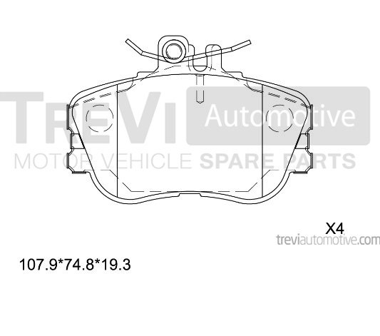 TREVI AUTOMOTIVE PF1592