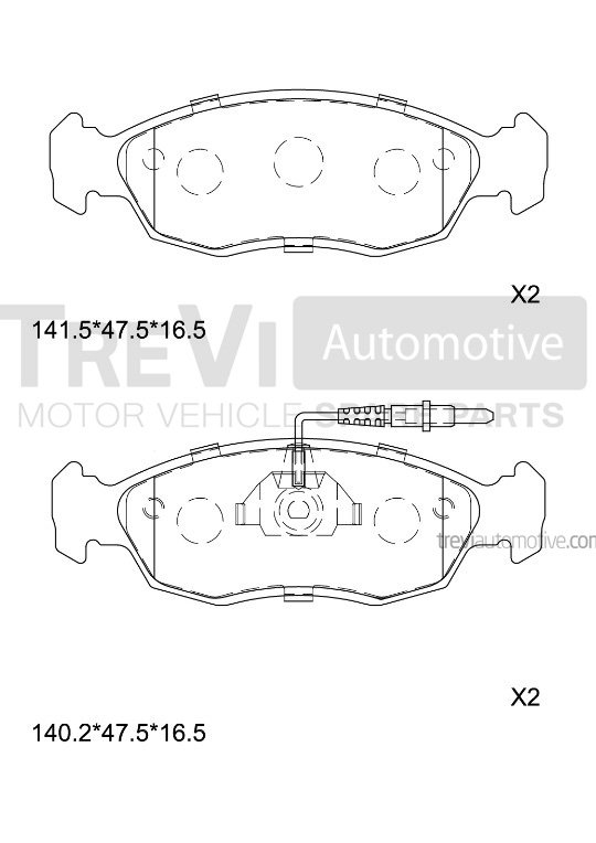 TREVI AUTOMOTIVE PF1598