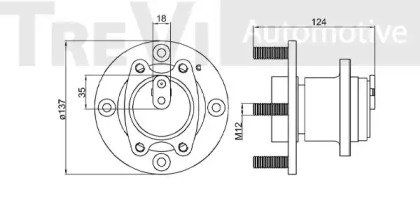 TREVI AUTOMOTIVE WB1153