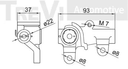 TREVI AUTOMOTIVE TD1733