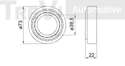 TREVI AUTOMOTIVE WB1839