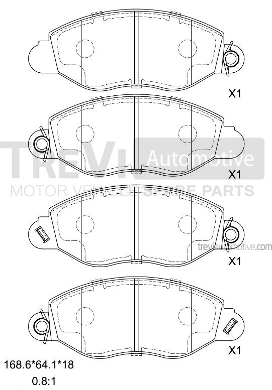 TREVI AUTOMOTIVE PF1636