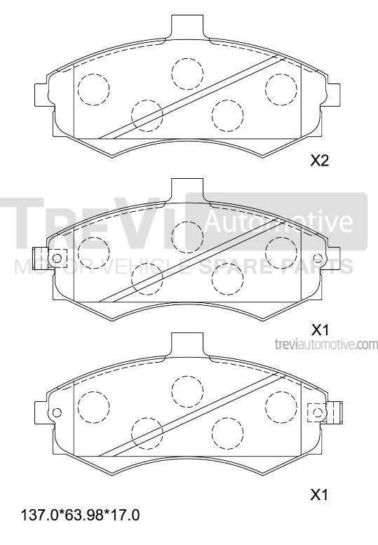 TREVI AUTOMOTIVE PF1281