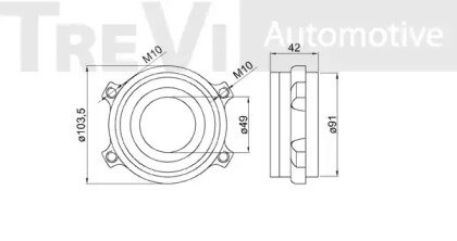 TREVI AUTOMOTIVE WB1024