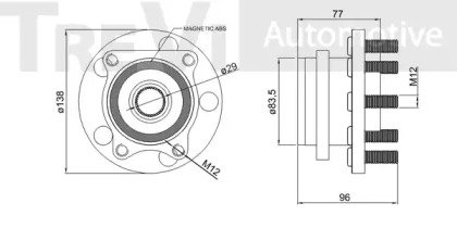 TREVI AUTOMOTIVE WB2342