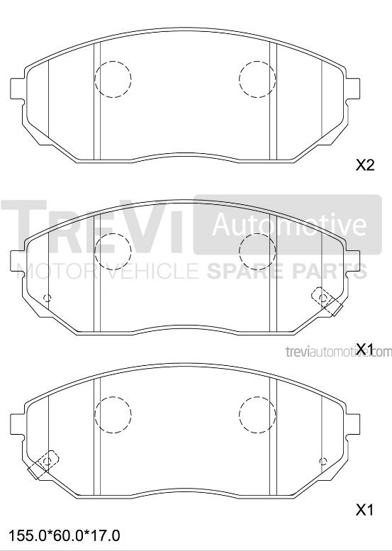 TREVI AUTOMOTIVE PF1245