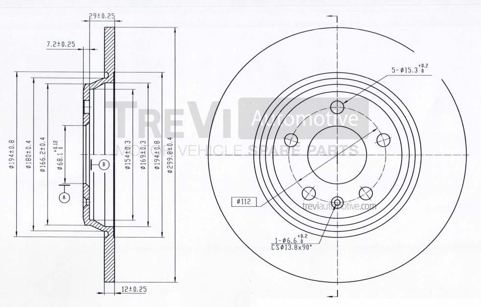 TREVI AUTOMOTIVE BD1083