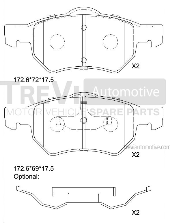 TREVI AUTOMOTIVE PF1123