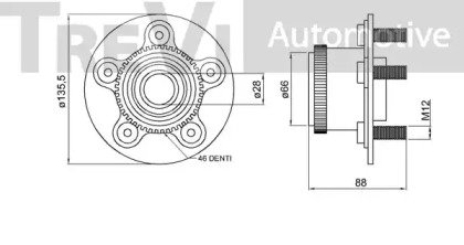 TREVI AUTOMOTIVE WB1130