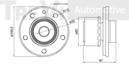 TREVI AUTOMOTIVE WB1089