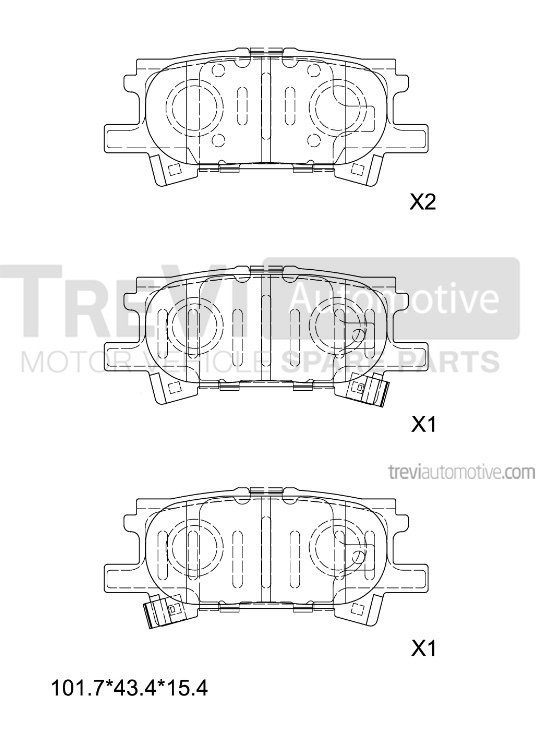 TREVI AUTOMOTIVE PF1243