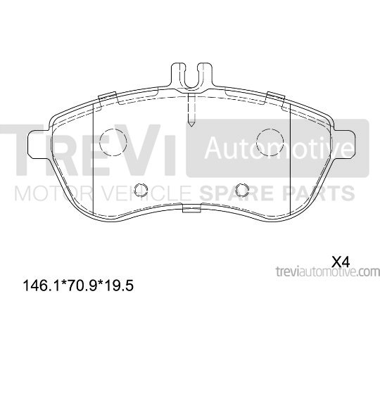 TREVI AUTOMOTIVE PF1337