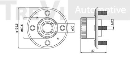 TREVI AUTOMOTIVE WB1692