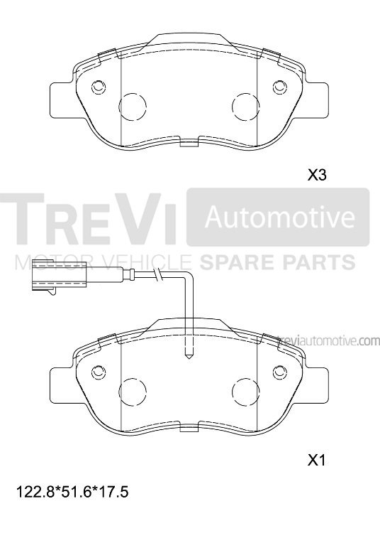 TREVI AUTOMOTIVE PF1320