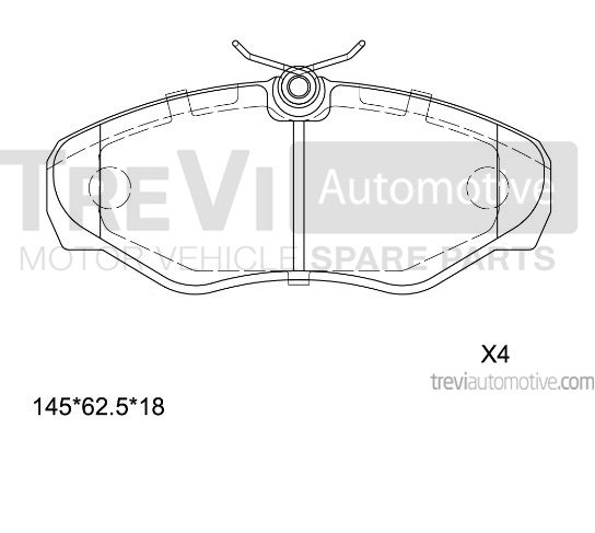 TREVI AUTOMOTIVE PF1633