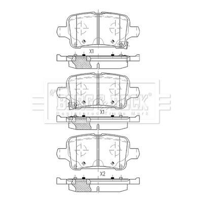 BORG & BECK BBP2579