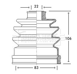 BORG & BECK BCB2613