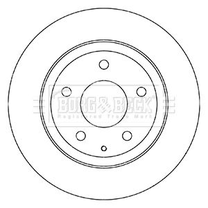 BORG & BECK BBD5332