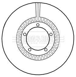 BORG & BECK BBD4694 BORG & BECK BBD4694