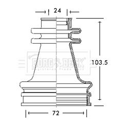 BORG & BECK BCB2638