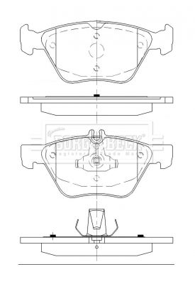 BORG & BECK BBP2488