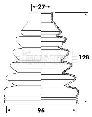 BORG & BECK BCB6255