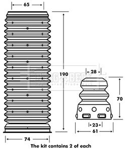 BORG & BECK BPK7073