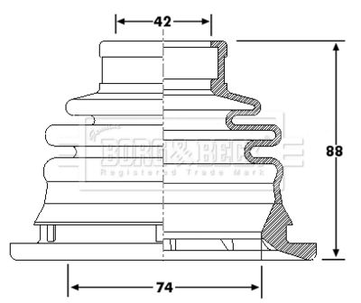 BORG & BECK BCB6197