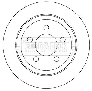 BORG & BECK BBD5351