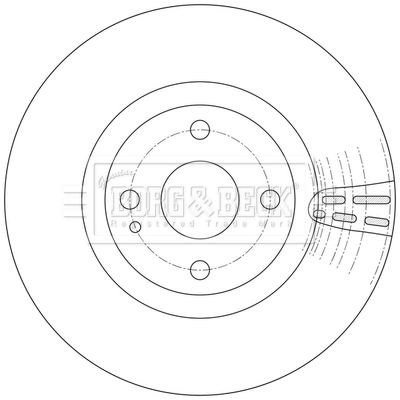 BORG & BECK BBD5594