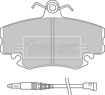 BORG & BECK BBP1397