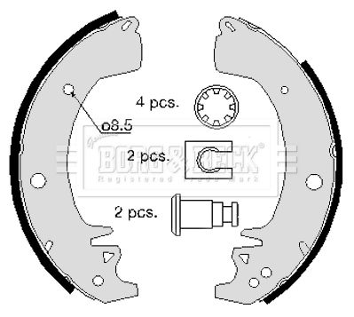 BORG & BECK BBS6078