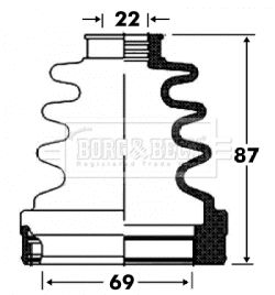 BORG & BECK BCB2863