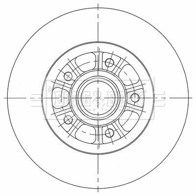 BORG & BECK BBD6117S