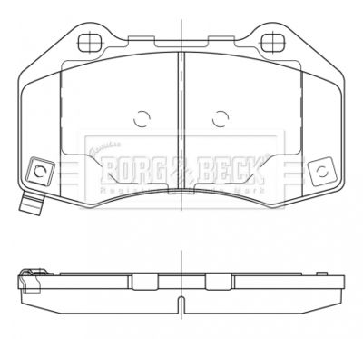 BORG & BECK BBP2528